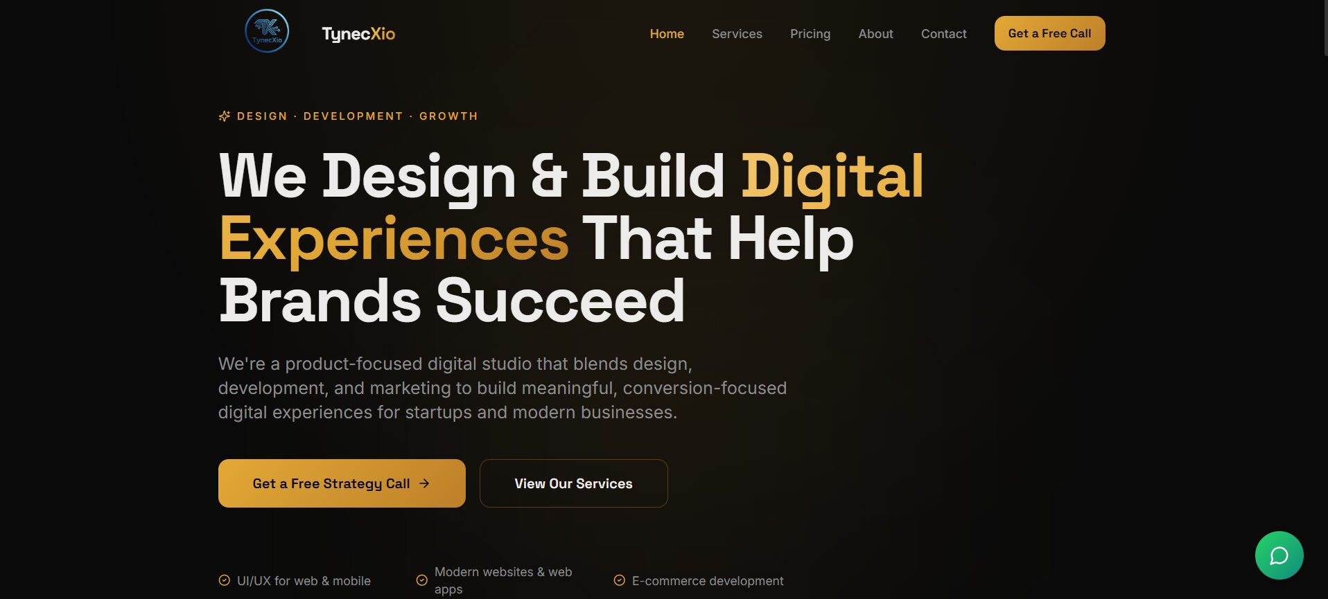 TynecXio Website