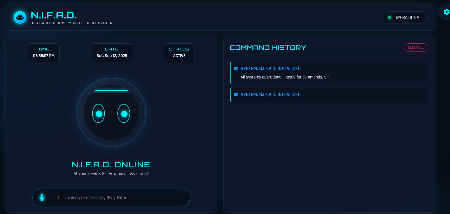N.I.F.A.D AI Chatbot